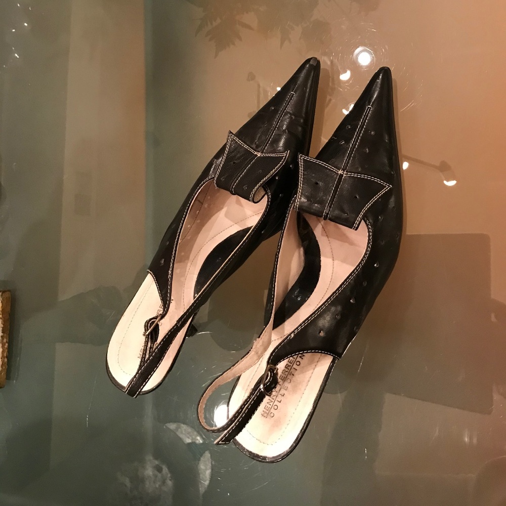 Black Kitten Heels